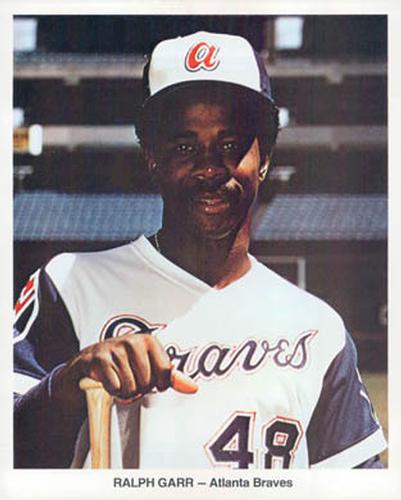 1973 Atlanta Braves Picture Pack #NNO Ralph Garr Front