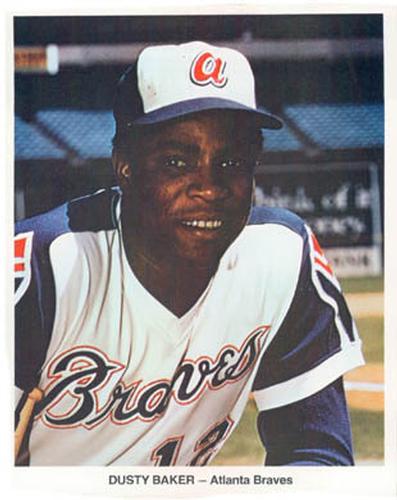 1974 Atlanta Braves Picture Pack #NNO Dusty Baker Front