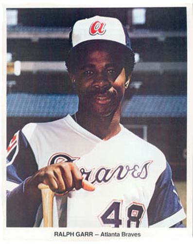 1974 Atlanta Braves Picture Pack #NNO Ralph Garr Front