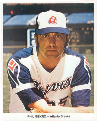 1974 Atlanta Braves Picture Pack #NNO Phil Niekro Front