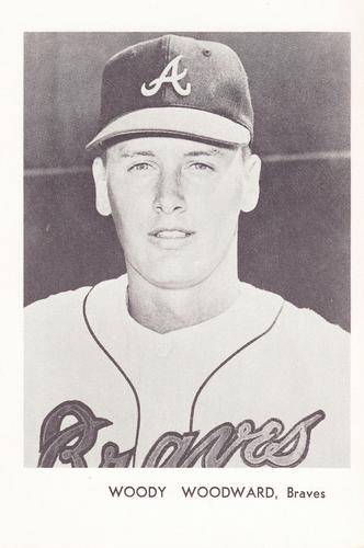 1967 Atlanta Braves Picture Pack B #NNO Woody Woodward Front
