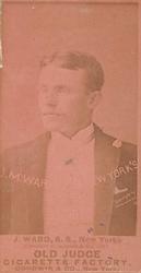 1887-90 Old Judge (N172) #NNO John Ward Front