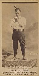 1887-90 Old Judge (N172) #NNO Sure Shot Dunlap Front