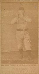 1887-90 Old Judge (N172) #NNO Billy Hamilton Front