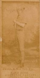 1887-90 Old Judge (N172) #NNO John Ewing Front