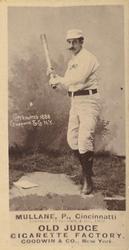 1887-90 Old Judge (N172) #NNO Tony (Count) Mullane Front