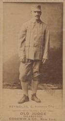 1887-90 Old Judge (N172) #NNO Charles Reynolds Front