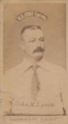 1887-90 Old Judge (N172) #NNO John Lynch Front