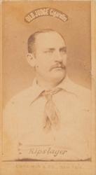 1887-90 Old Judge (N172) #NNO Charles Ripslager Front