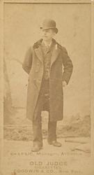 1887-90 Old Judge (N172) #NNO William Sharsig Front