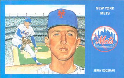 1989 Historic Limited Editions 1969 New York Mets Postcards #19 Jerry Koosman Front