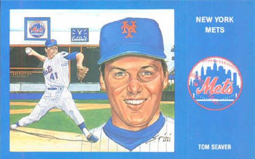 1989 Historic Limited Editions 1969 New York Mets Postcards #26 Tom Seaver Front