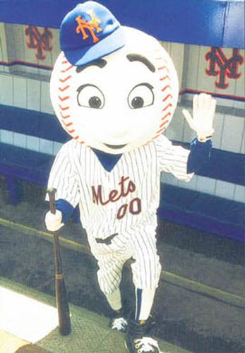 1996 Marc S. Levine New York Mets Photocards #NNO Mr. Met Front