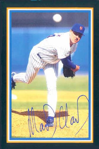 1996 Marc S. Levine New York Mets Photocards #NNO Mark Clark Front