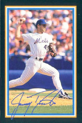 1996 Marc S. Levine New York Mets Photocards #NNO Jerry DiPoto Front