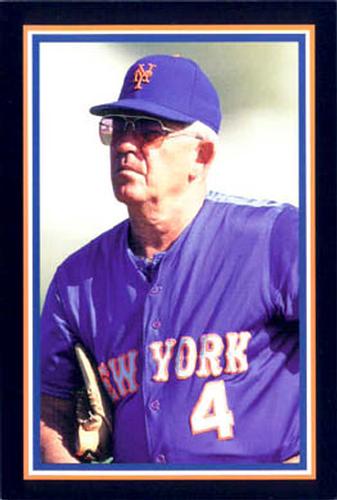 1998 Marc S. Levine New York Mets Photocards #27 Cookie Rojas Front