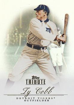 2012 Topps Tribute #13 Ty Cobb Front