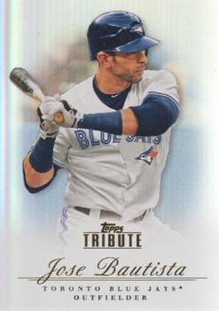 2012 Topps Tribute #3 Jose Bautista Front