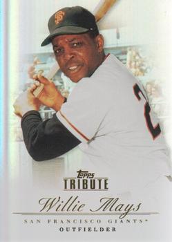 2012 Topps Tribute #52 Willie Mays Front