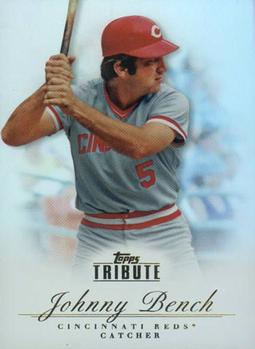 2012 Topps Tribute #5 Johnny Bench Front