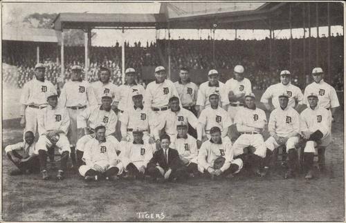 1907-09 A.C. Dietsche Postcards (PC765) #NNO Tigers Team Front