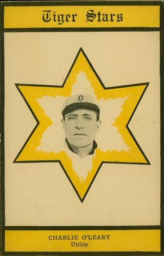 1909-10 Topping and Company Detroit Tigers (PC773-1) #NNO Charley O'Leary Front