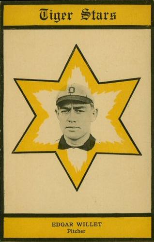 1909-10 Topping and Company Detroit Tigers (PC773-1) #NNO Ed Willett Front