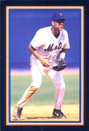 1999 New York Mets Marc S. Levine Photocards #NNO Edgardo Alfonzo Front