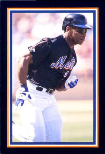 1999 New York Mets Marc S. Levine Photocards #NNO Rickey Henderson Front