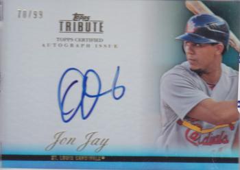 2012 Topps Tribute - Autographs #TA-JJ2 Jon Jay Front