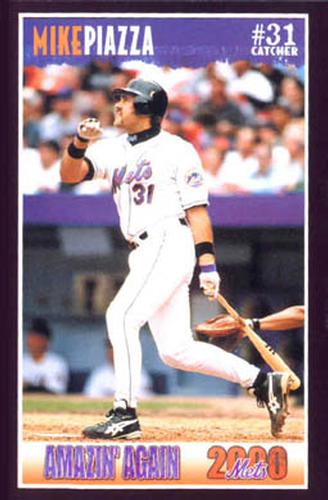 2000 New York Mets Marc S. Levine  #20 Mike Piazza Front