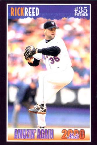 2000 New York Mets Marc S. Levine  #22 Rick Reed Front