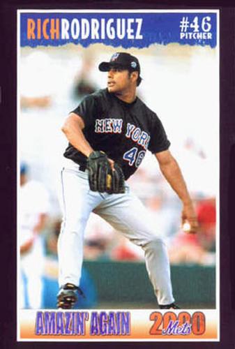 2000 New York Mets Marc S. Levine  #24 Rich Rodriguez Front
