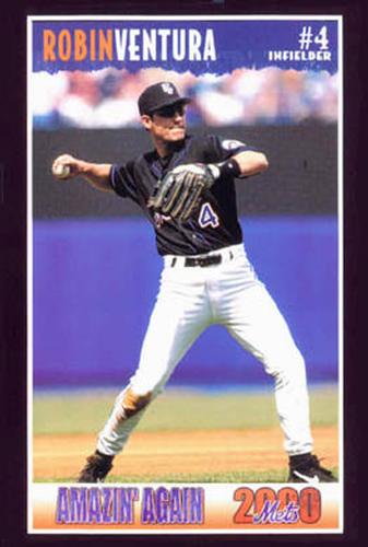 2000 New York Mets Marc S. Levine  #29 Robin Ventura Front