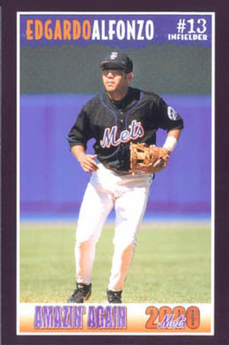 2000 New York Mets Marc S. Levine  #3 Edgardo Alfonzo Front