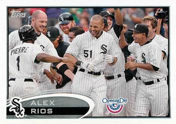 2012 Topps Opening Day #129 Alex Rios Front