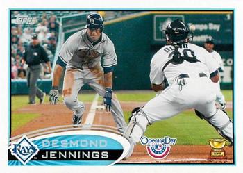 2012 Topps Opening Day #178 Desmond Jennings Front