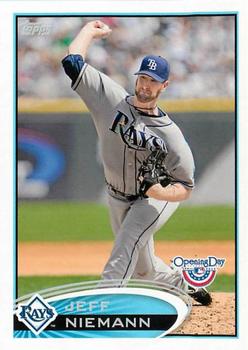 2012 Topps Opening Day #185 Jeff Niemann Front