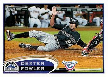 2012 Topps Opening Day #36 Dexter Fowler Front