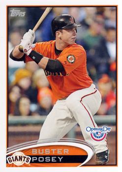 2012 Topps Opening Day #14 Buster Posey Front