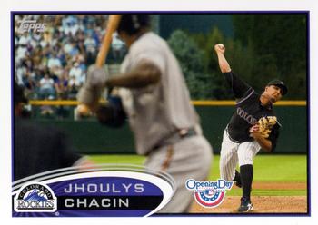 2012 Topps Opening Day #213 Jhoulys Chacin Front
