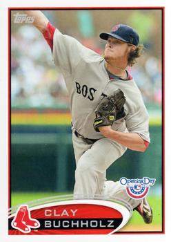 2012 Topps Opening Day #218 Clay Buchholz Front