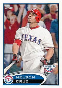 2012 Topps Opening Day #3 Nelson Cruz Front