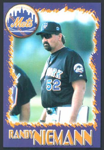 2001 New York Mets Marc S. Levine Photocards #13 Randy Niemann Front