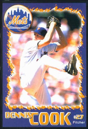 2001 New York Mets Marc S. Levine Photocards #5 Dennis Cook Front