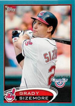 2012 Topps Opening Day - Blue #124 Grady Sizemore Front