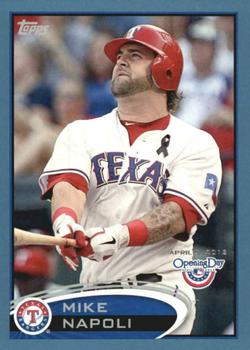 2012 Topps Opening Day - Blue #29 Mike Napoli Front