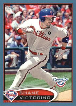2012 Topps Opening Day - Blue #30 Shane Victorino Front