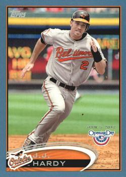 2012 Topps Opening Day - Blue #41 J.J. Hardy Front