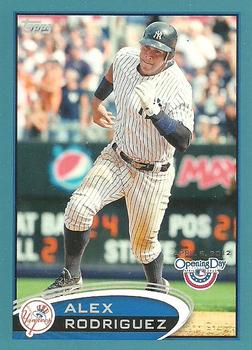 2012 Topps Opening Day - Blue #53 Alex Rodriguez Front